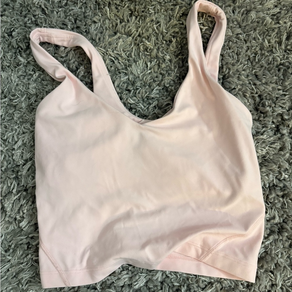 Light Pink Sleeveless Top
